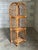 Bloomingdale's 1980s Bamboo and Cane Etagere Shelf For Sale - Image 4 of 12
