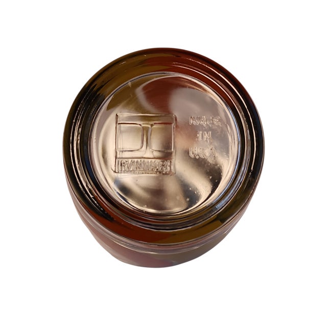 1970s Mid Century Modern Irvinware Striped Cocktail Shaker For Sale - Image 4 of 5