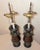 Antique Egyptian Revival Figural Bronze Marble Urn Ewer Table Lamps - a Pair For Sale - Image 12 of 18