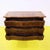 Wooden Chest of Drawers with Three Inlaid Drawers and Curved Front For Sale - Image 11 of 13
