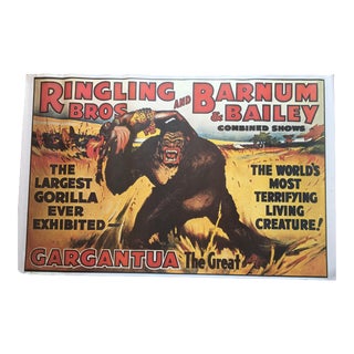 1960s Clown - Ringling Bros and Barnum & Bailey the Greatest Show on Earth For Sale