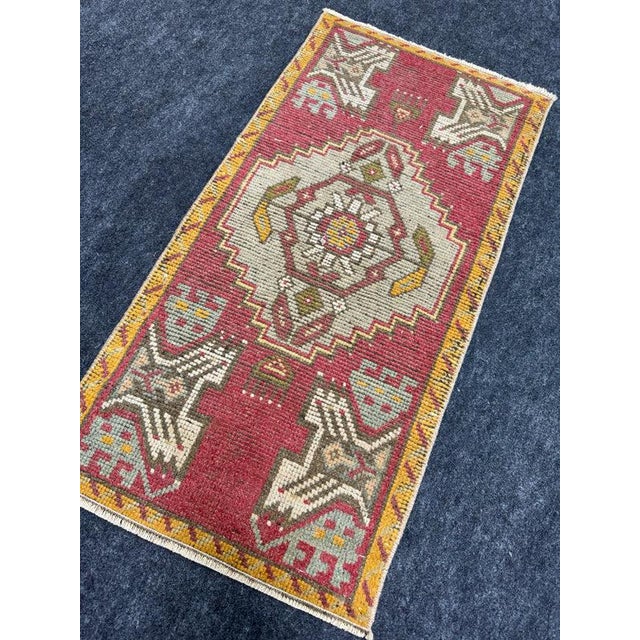 Early 21st Century Turkish Yastik Rug 1'6" x 3' For Sale - Image 5 of 5