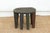Kuba Pattern African Side Table For Sale - Image 4 of 10