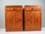French Art Deco Oak Bedside Cabinets with Inset Marble Tops, 1930s, Set of 2 For Sale - Image 12 of 12