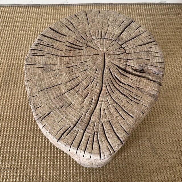 Vintage Stump Table For Sale In Los Angeles - Image 6 of 7