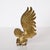 Italian Gold Plated Fighting Cockerel Ornaments, 1960s, Set of 2 For Sale - Image 11 of 16