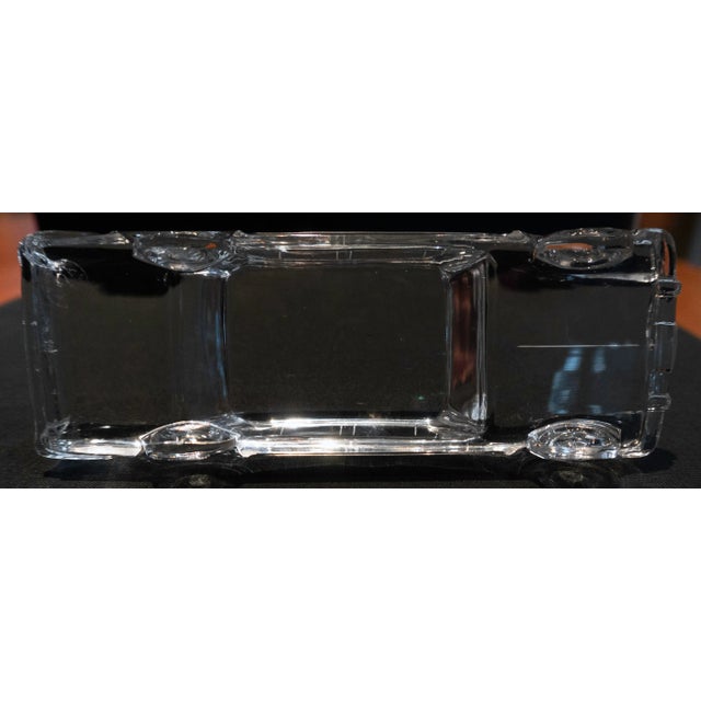 Contemporary Baccarat Fiat Car Crystal Paperweight - Model 1800/2100 - 1959 For Sale - Image 3 of 9