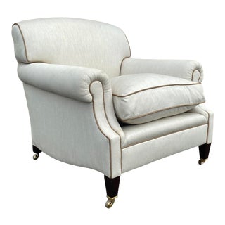 George Smith Laid Back Arm Chair For Sale