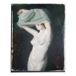 A Moment, Oil on Canvas, 21st Century For Sale