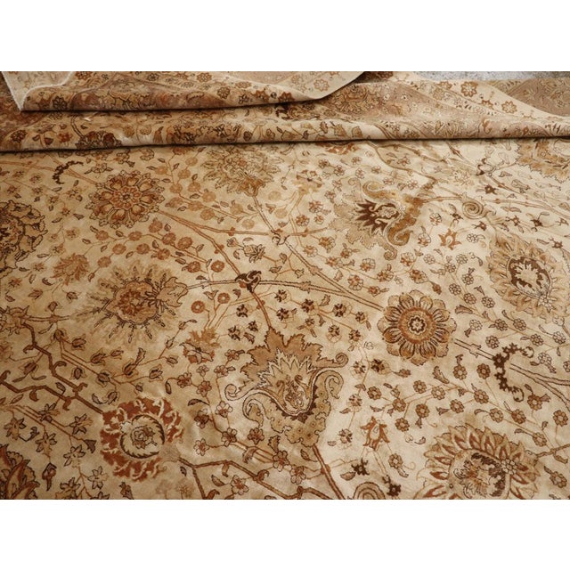 Galerie Shabab Collection Mid-20th Century Persian Tabriz Carpet For Sale - Image 10 of 10