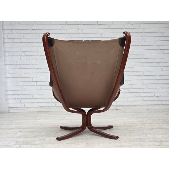 Norwegian Falcon Lounge Chair by Sigurd Ressel for Vatne Møbler, 1970s For Sale - Image 17 of 18