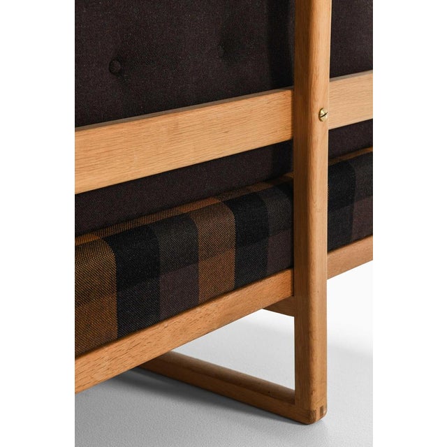 Model 4311/4312 Daybed in Upholstered Oak attributed to Børge Mogensen, 1950s For Sale - Image 9 of 11