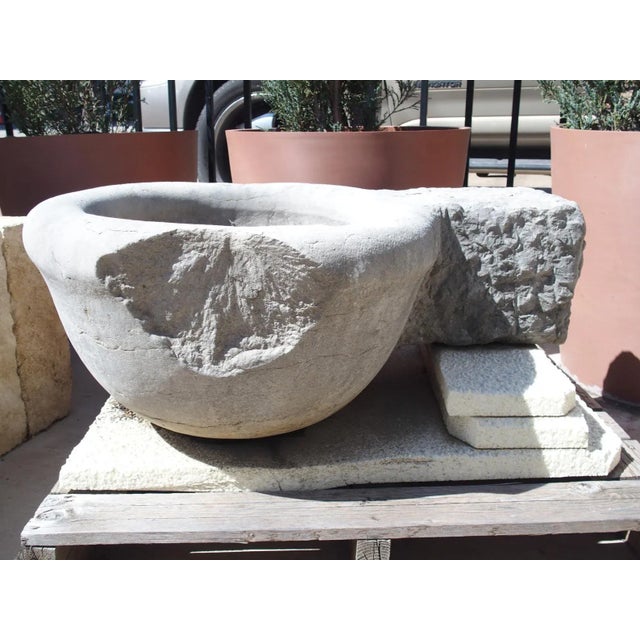 Antique Marble Basin From an Italian Villa, Early 1900s For Sale - Image 11 of 12