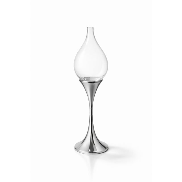 Metal Space Age Clear Drops Oil Lamp by Freddie Andersen, 1970s For Sale - Image 7 of 7