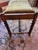 Vintage Barley Twist Carved Wood Footstool For Sale - Image 4 of 5