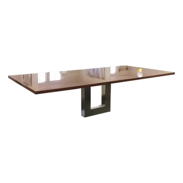 Attributed to Brueton Plattus Dining Table For Sale