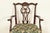 Romweber Antique Chippendale Carved Mahogany Armchairs, Pair For Sale In South Bend - Image 6 of 13