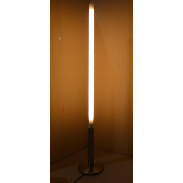 Teda Floor Lamp in Steel and Pyrex by Ferdi Giardini for Oluce, Italy, 1990s For Sale - Image 18 of 18