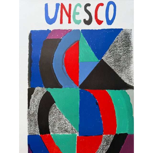Sonia Delaunay, UNESCO International Women's Year, 1975, Lithograph For Sale - Image 8 of 9