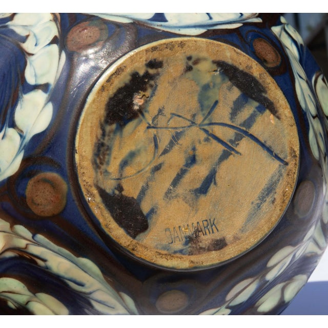 1930s 1930's Art Pottery Bowl by Herman Kähler Denmark For Sale - Image 5 of 6