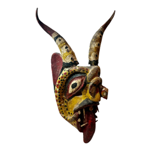 Mexican Ceremonial Wall Decor Dance Mask