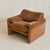 Brown Italian Maralunga Brown Velvet Armchair by Vico Magistretti for Cassina, 1970s For Sale - Image 8 of 10