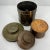 Metal Set of 2 1930's Decorative Copper Humidors For Sale - Image 7 of 10