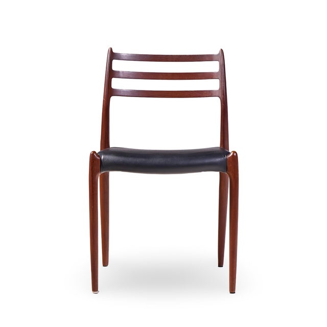 Mid 20th Century Niels Moller Models 75 and 78 Danish Teak Dining Chairs - Set of 6 For Sale - Image 5 of 18