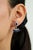 These Jacket earrings feature 4.16 carats of blue sapphires set in 14K white gold. The sapphire measuring 5.8 x 4, 3.2 x 5...