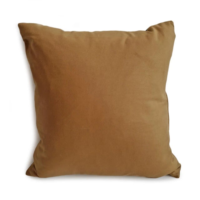Tribal Kuba Grass Textile Pillow For Sale - Image 3 of 5