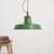 Early english industrial shade by ‘benjamin’ salvaged from an old warehouse. The vitreous enamelled spun steel shade is...