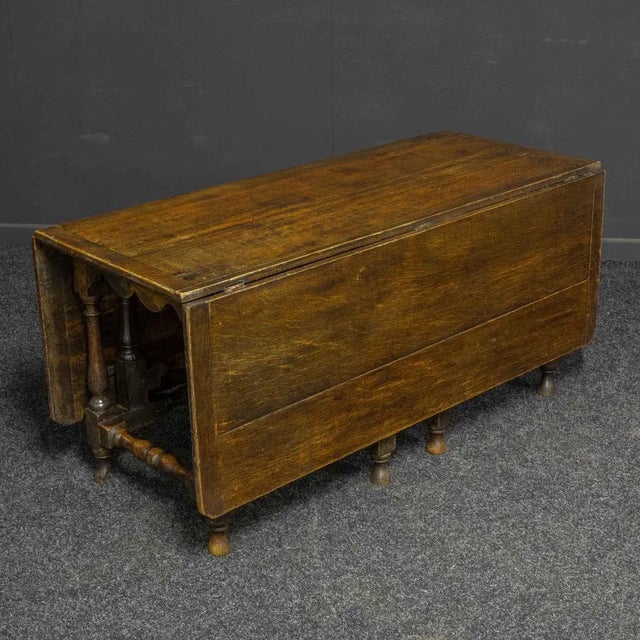 18th Century Oak Double Gateleg Table For Sale - Image 6 of 11