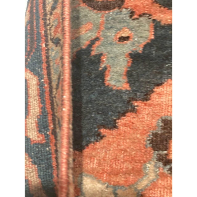 Textile Pasargad Rust Persian Antique Dorokhsh - 9' X 12'.9'' For Sale - Image 7 of 10
