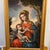 Byzantine 20th Century Oil on Canvas Cuzco School Signed Framed Madonna With Child For Sale - Image 3 of 11