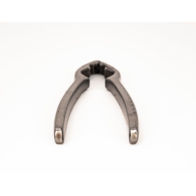 Silver Vintage Matte Inox Stainless Steel Nutcracker, 1960s For Sale - Image 8 of 12