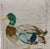 16" Square Pillow With a Traditional Mallard Duck Watercolor-Look Pattern - Made in Uk. For Sale - Image 4 of 9