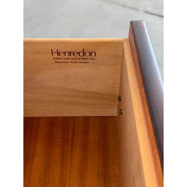 Black 1980s Single Angular Nightstand by Henredon For Sale - Image 8 of 15