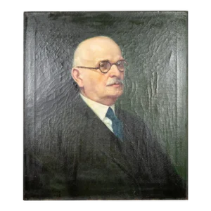 George Beline Oil on Canvas Portrait C.1930