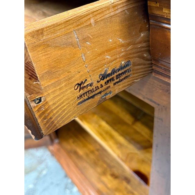 Wood Artitalia Group's Vere Antichita Collection San Marco Credenza For Sale - Image 7 of 12