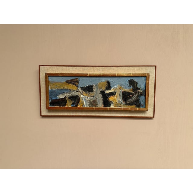 Calle Johansson, Bird Movement, 1959, Oil Painting on Panel, Framed For Sale - Image 9 of 13
