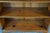 Vintage Early American Colonial Style Low Profile Scalloped Pine Bookcase Shelf For Sale - Image 11 of 16
