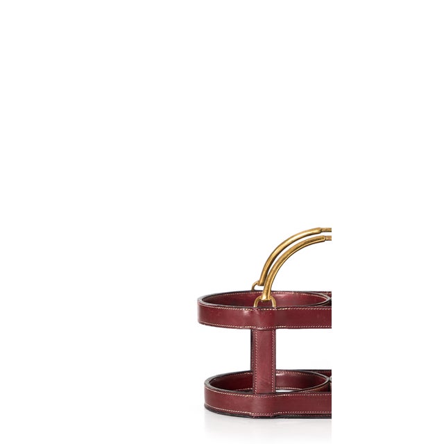Mid-Century Modern 1960s Mid-Century Modern Hermès Wine Bottle Holder For Sale - Image 3 of 4