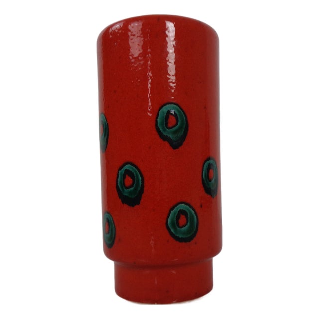 Pop Art Ceramic Vase from Jasba, Germany, 1970s For Sale