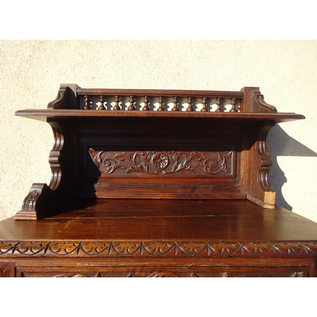 Antique Sideboard from Bedel & Cie For Sale - Image 3 of 18