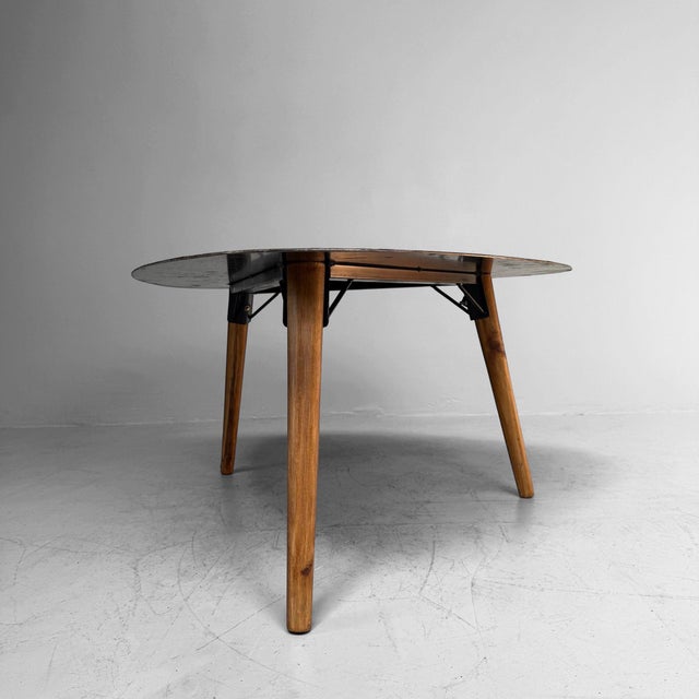 Vintage Wooden Coffee Table, 2000s For Sale - Image 6 of 9