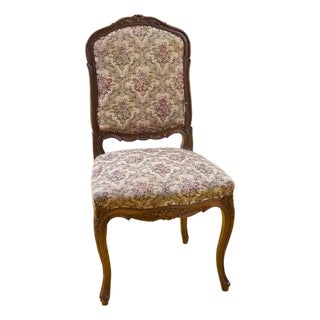Baroque Style Chair in Wood For Sale