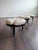 Mid-Century Modern MCM Black & White Stacking Footstools by M Hayat & Bros For Sale - Image 3 of 9