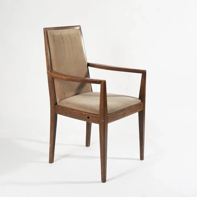 Brown Vintage Armchair from Wiesner-Hager, Austria, 1960s For Sale - Image 8 of 8