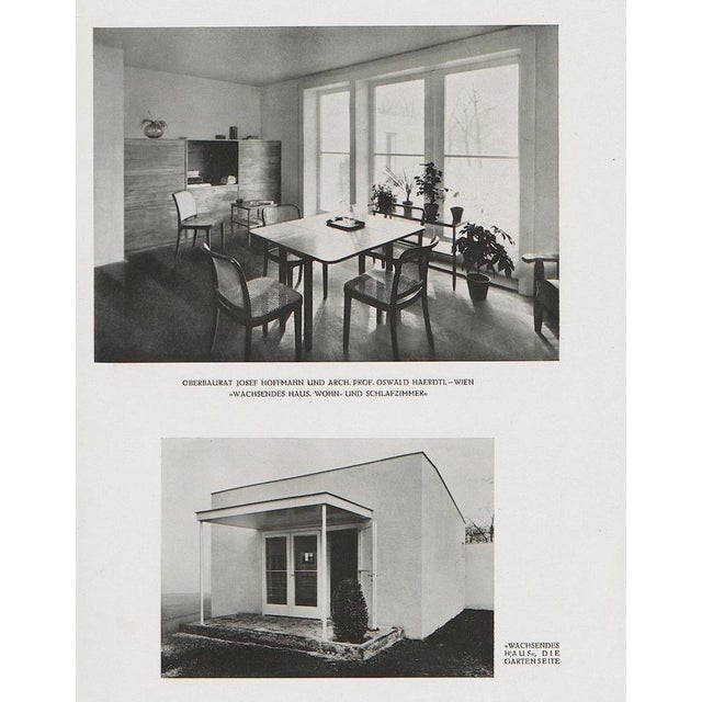 Wood Bauhaus Seating Group by Josef Hoffmann for Gebrüder Thonet, Vienna, 1930s, Set of 4 For Sale - Image 7 of 18