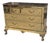 Brass Clad Dresser With Marble Top by Harden Furniture Company For Sale